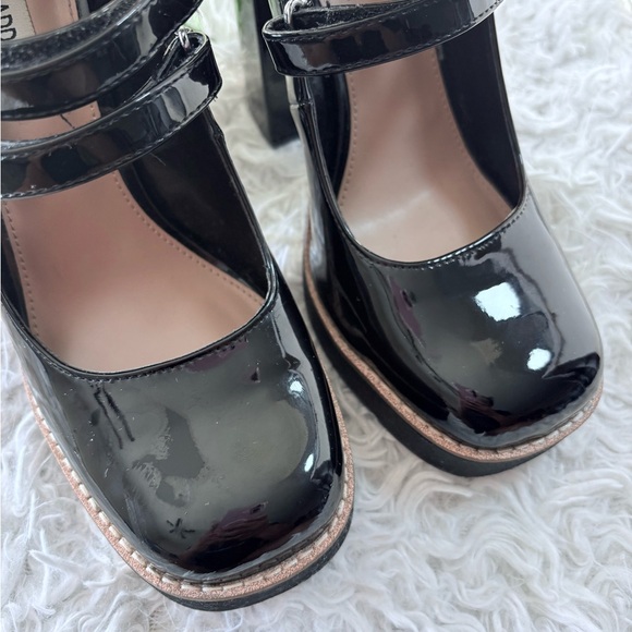 Steve Madden Twice Mary Jane Platform Pumps Size 7.5 - Picture 4 of 9